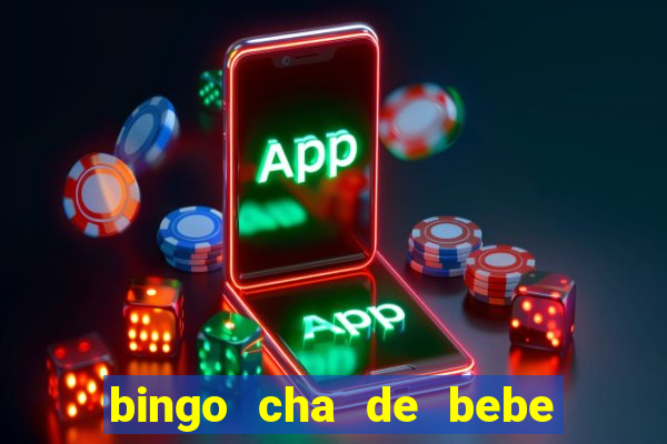 bingo cha de bebe cartelas para imprimir